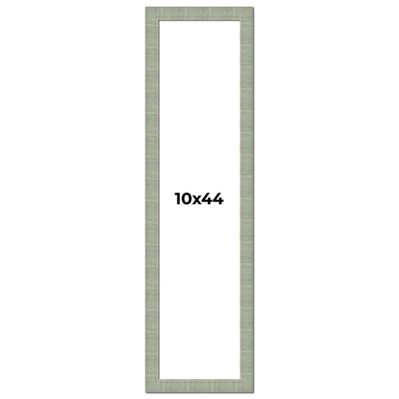 10x44 Frame Green Desert Pear Solid Wood Picture Frame | 1.625 Inch Moulding Width | Interior Frame