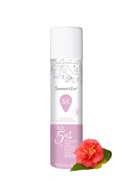 Summer's Eve Deodorant Spray, Island Splash, 2.0 Oz, 6 Pack 6 Pack