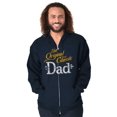 thumbnail image 4 of Fathers Day The Original Classic Dad Zip Hoodie Sweatshirt Men Brisco Brands S, 4 of 6
