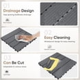 thumbnail image 3 of Homall 44-Pack Interlocking Deck Tiles, Outdoor Waterproof DIY Installation Flooring Slip-Resistant Surface for Backyards, Balconies, and Porches, 3 of 7