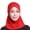Red, variant on Hot Summer Trendy Embroidered Baseball Cap LSONABXA Boho Sun Visor Hat for Summer Turban Head Warps for Women Baseball Headcover Outdoor Beach Hat Fast-Drying Muslim Headscarf