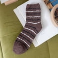 thumbnail image 2 of Mens Fuzzy Slipper Socks Soft Warm Fluffy Cozy Cabin Winter Sleeping Christmas Socks, 2 of 2