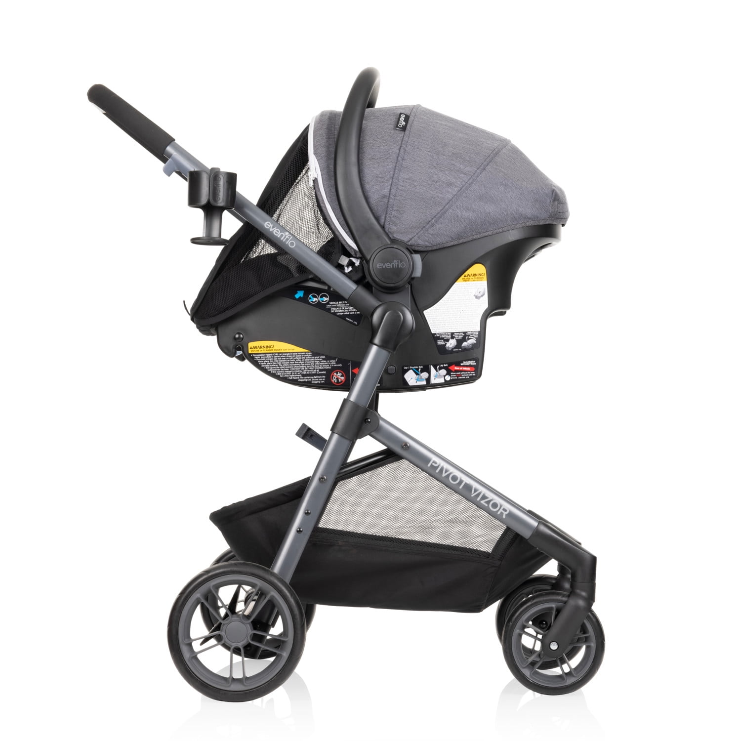 folding travel stroller Silver Cross Nia Travel Stroller & Folding Bassinet Bundle