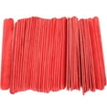 thumbnail image 5 of CraftySticks- 200 Pack 4.5 Inch Red Popsicle Sticks for Crafts, Colored Wooden Craft Sticks for Kids Crafts, STEM Basics and DIY, 5 of 5
