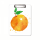 thumbnail image 1 of Dibujo Acuarela ilustración naranja Portapapeles Carpeta de escritura Placa de soporte A4, 1 of 4