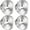 Brushed Silver, variant on Suction Cup Hooks, 2026 Upgraded Drill-Free 304 Stainless Steel Hooks with Strong Suction for Shower Bathroom Glass, 15lbs Heavy Duty Hanging