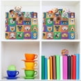 thumbnail image 7 of SKYSONIC Dog Plaid Laundry Basket Collapsible Laundry Hamper Clothes Toys Storage Bin with Handles, 1PC, 7 of 7