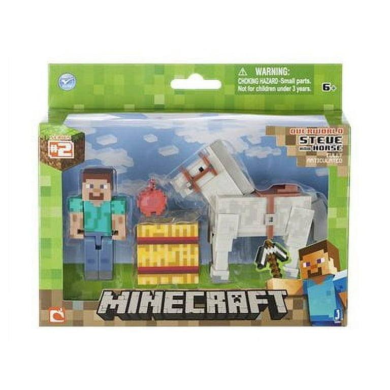 Jazwares Minecraft Steve with Horse