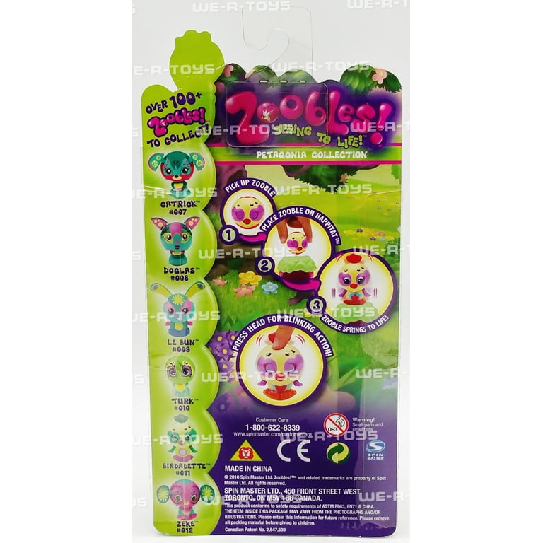 Zoobles Spring To Life #011 Birdadette Figure Spin Master