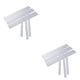 thumbnail image 1 of Billuyoard Paquete de 12 pegatinas para bañera, cinta antideslizante para suelo de baño, tira de seguridad autoadhesiva, accesorio para baño, pasillo 1 PC 2piezas Billuyoard CBP105006, 1 of 5