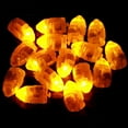thumbnail image 4 of Fairnull 10 Pcs LED Light Lantern Mini Waterproof Bullet Wedding Birthday Party Decor, 4 of 10