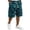 Green, variant on Delconic Men Tree Camo Quick Dry Knee Length Casual Cargo Shorts Elastic Drawstring Waist Side Pockets Loose Fit Short Pants For Summer Hunting Fishing Hiking Daily Outdoor Travel Wear Yellow L