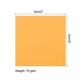 thumbnail image 2 of Uxcell Origami Paper Double Sided for Art Craft Project Beginner 100 Sheets Fluorescent Orange 2x2 inch, 2 of 5