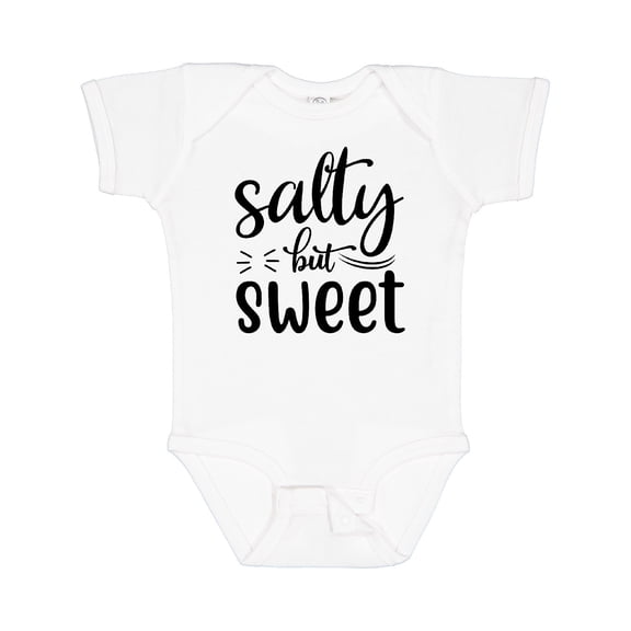 Inktastic Salty but Sweet Boys or Girls Baby Bodysuit