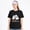 Black-2, variant on Unisex Cotton T-Shirt Trick Or Teach Owl Teacher Graphic Tee, Casual School Halloween Shirt