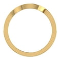 thumbnail image 3 of Diamond Wedding Band Set Matching to Intertwined Engagement Ring 14K Gold 0.25 CT TW, 3 of 6