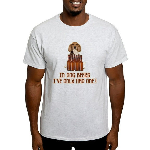 CafePress - In Dog Beers ... Light T Shirt - Men's Classic Graphic T-Shirt