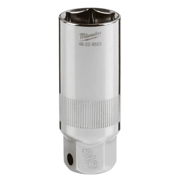 Milwaukee Tool 3/8" Drive 13/16" Spark Plug Socket