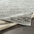 thumbnail image 5 of Livabliss Area Rugs for Living Room, 5ft Round Monte Carlo Modern Black Square Rug, Bedroom Dining Room Home Decor Stain Resistant Carpet (5'3" x 5'3"), 5 of 8