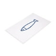 thumbnail image 2 of VONKY Quick-drying Bathroom Rug Mat For Non-Slip Non-Slip Shower Mat blue and white 1Set, 2 of 6