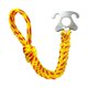 thumbnail image 1 of Cuerda de remolque para barcos Deportes acuáticos Suministros profesionales Fácil de usar con acero inoxidable Amarillo y rojo, 1 of 8
