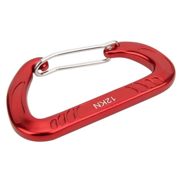 Hebilla de resorte NikouMX Mosquetón en forma de D 12 KN