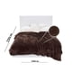 thumbnail image 3 of Cobertor Siberia Borrega Matrimonial 1.80M X 2.20M Chocolate Castelog, 3 of 3