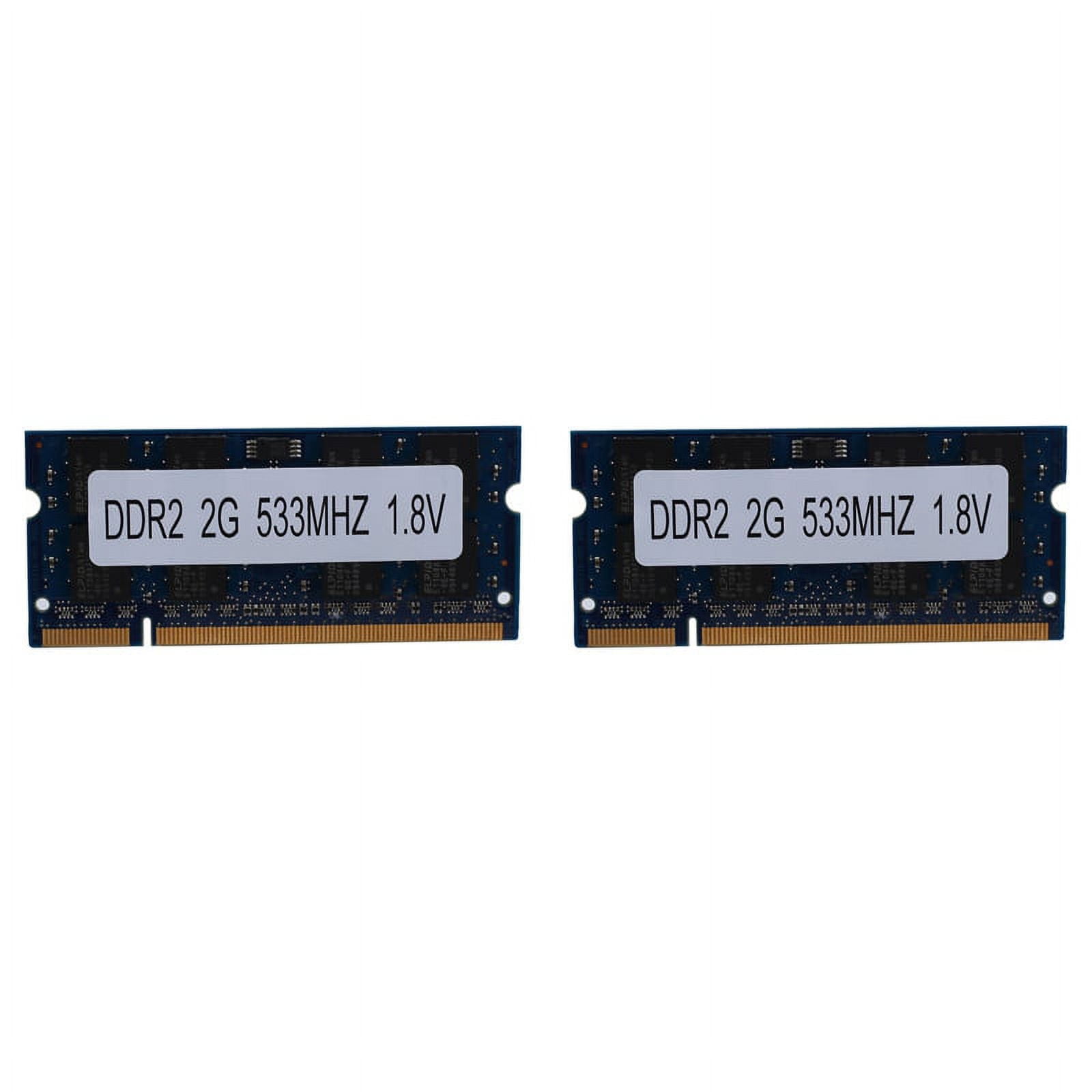 New 2GB Kit 2x 1GB 533MHz DDR2 PC-4200 Desktop Memory RAM Non ECC 240 Pin 533 2G