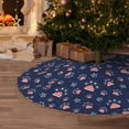 thumbnail image 5 of Defioc Star Dog Paw for Christmas Tree Skirt Snowman Xmas Tree Skirt Farmhouse Christmas Decorations Tree Mat for Holiday Party Decor-30", 5 of 6