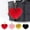 A637 home décor clearance under 5$, variant on CQCYD under $5 Pom Poms Keychains, Fluffy Heart Shape Pompoms Keyring Faux Rabbit Fur Key Chain for Car Bag Charm