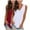 White, variant on Yuyuzo 2PC Tank Tops for Women V Neck Sleeveless Going out Tops Casual Flowy Summer Tanks Shirts