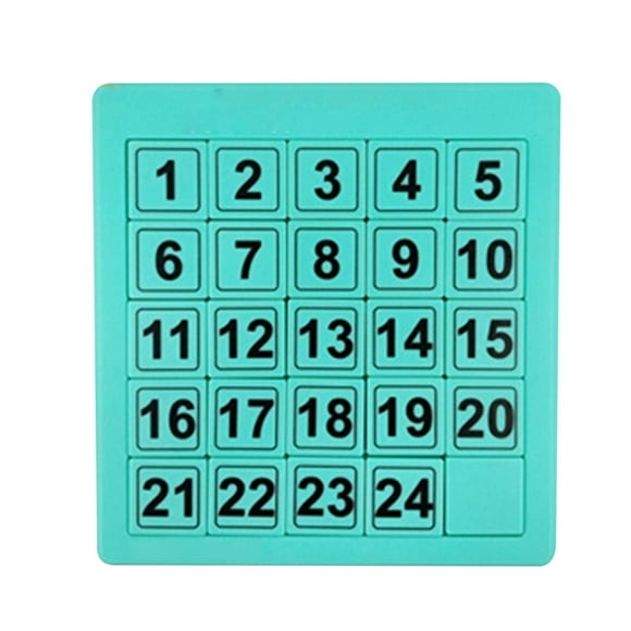 asddcavvf Children's Puzzle Toys Sliding Puzzle Toy Brain Development Thinking Puzzle Number Game