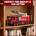 thumbnail image 5 of adder Fire Truck Building Set – 725+PCS STEM Toys for Kids & Adults, 24094 City Firetruck Building Bricks with Movable Ladder, 5 of 5