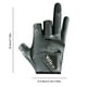 thumbnail image 4 of Guantes Pesca para Hombres Con 3 Dedos Cortados Deportivos Ciclismo Caña (), 4 of 4