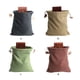 thumbnail image 4 of Eigraketly Paquete de residuos de alimentos Bolsa de forraje Almacenamiento de alimentos Riñonera Acampar al aire libre Senderismo Fruta Kits de desorden para acampar negro, 4 of 6