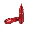 thumbnail image 5 of Unique Bargains 4pcs 45mm 1.77" Wheel Valve Cap Extension for Car Truck Red, 5 of 6