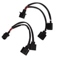 thumbnail image 3 of uds 9008 H13 conversión de faros cableado arnés adaptador macho a hembra Plug and Play para camioneta cable LED, 3 of 5