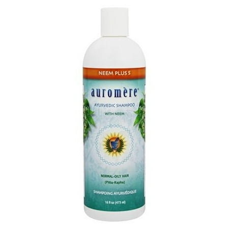 - Neem Plus 5 Ayurvedic Shampoo - 16 fl. oz. by Auromere (pack of 1)