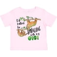 thumbnail image 3 of Inktastic Id Rather Be Hanging with My Gigi- Cute Sloths Boys or Girls Toddler T-Shirt, 3 of 5