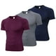 thumbnail image 1 of Conjunto de 3 camisetas deportivas de manga corta de secado rápido para hombre, 1 of 8