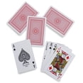 thumbnail image 2 of Brazil Bridge Premium Plastic Playing Cards Set Of 2 | For Adult - Bridge -Sized Black Box Playing Cards Red & Black Design | For Rummy, Bridge, Use For Party & Game | Waterproof Playing Cards, 2 of 5