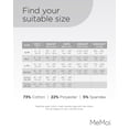 thumbnail image 4 of MeMoi Women's Zipper Ankle Jean Leggings - Womens - Female (Large/X-Large, Winter White), 4 of 7
