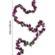 thumbnail image 3 of Enredaderas De Rosas De Plástico Arco de guirnalda artificial de 250 cm (98 pies) color púrpura con Rkxzt, 3 of 8