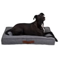 thumbnail image 6 of Vibrant Life Large Comfort Orthopedic Bolster-Style Dog Bed, Gray, 6 of 7