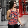 thumbnail image 6 of Bixox Women's Hand Drawn Tomatoes Printed Sleeveless Fitness Workout Running Quick-Dry Tank Top, 6 of 7