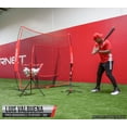 thumbnail image 3 of PowerNet DLX Pro Bundle (Baseball Softball Net w/ Strike Zone, 3 Training Balls, Travel Tee & Ball Caddy), 3 of 6