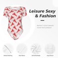 Shapewear Bodysuits for Women Tummy Control Cute Red Cartoon Lobster