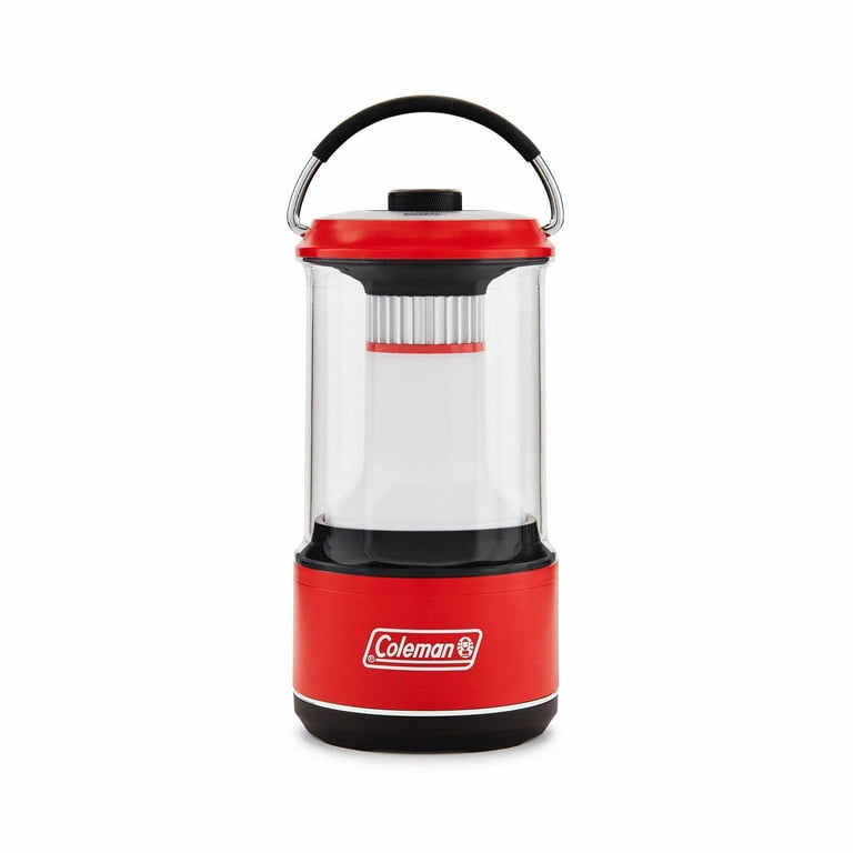 Coleman 2000033827 Lantern 600L Batteryguard Red - Walmart.com