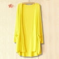 thumbnail image 2 of FAIWAD Womens Casual Spring Cardigans Solid Color Lightweight Long Sleeve Soft Open Front Coat with Pockets, 2 of 4