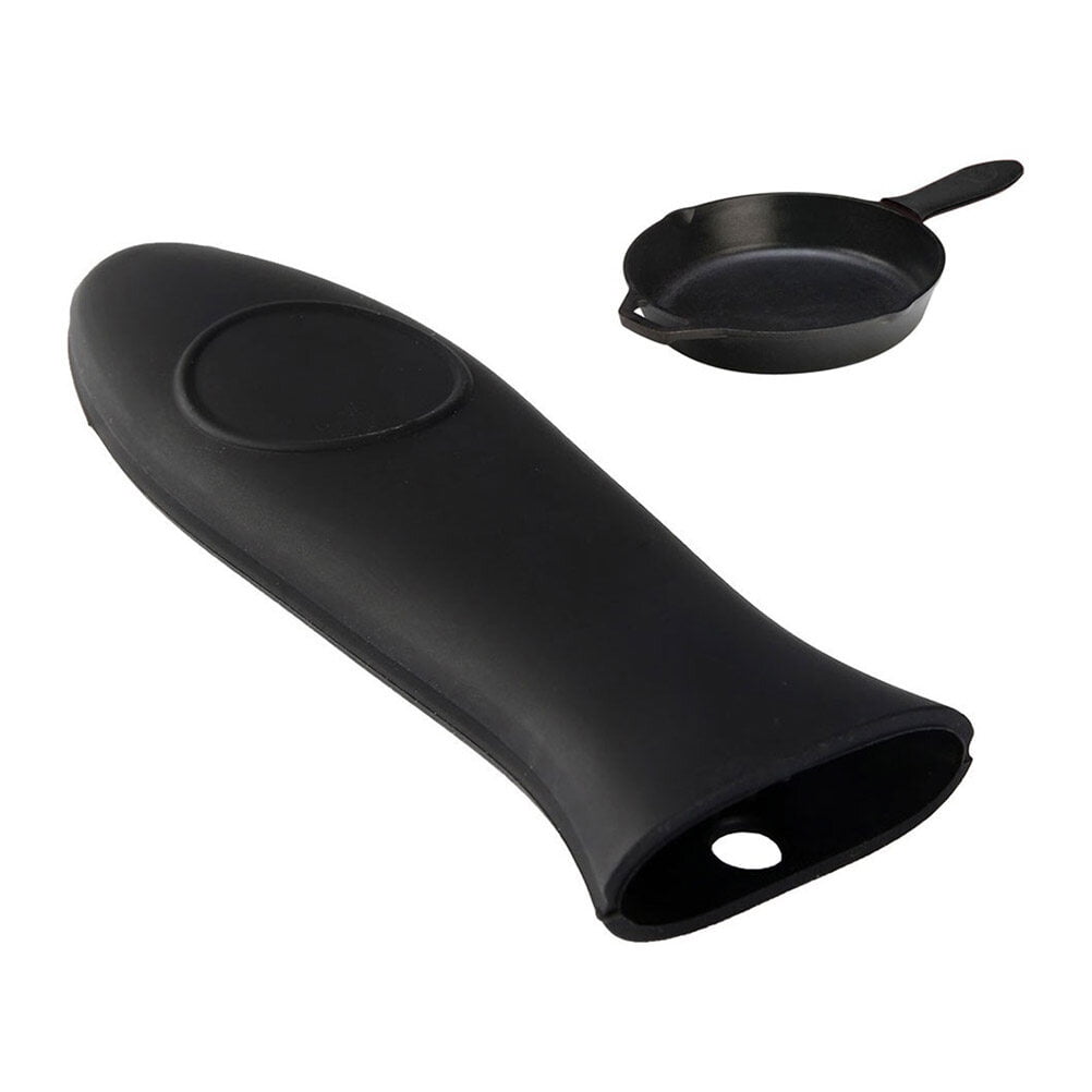Silicone Pan Handle Silicone Hot Handle Holder (Black)